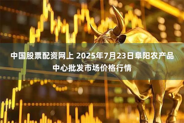 中国股票配资网上 2025年7月23日阜阳农产品中心批发市场价格行情